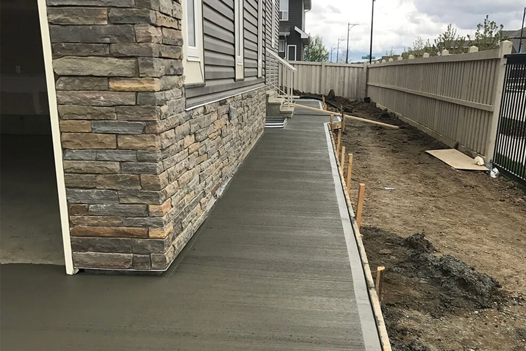 Sidewalks Residential Striking Concrete